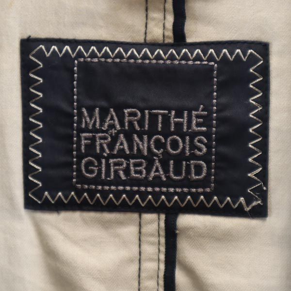 MARITHE + FRANCOIS GIRBAUD Overall Handle Wool Jacket M Navy Men's Used