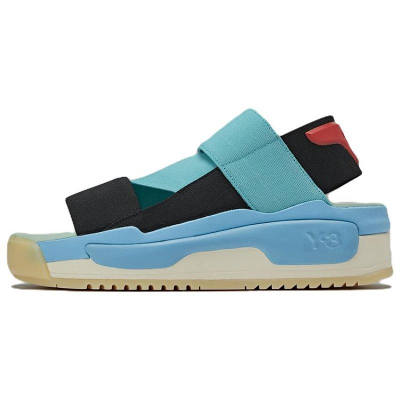 Adidas Y-3 Hokori Sandals Unisex Slide Sandals Blue Black GX1056 36.5