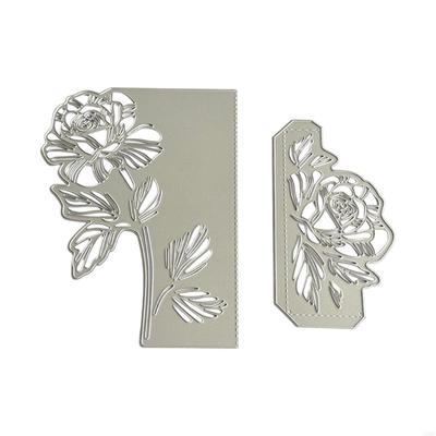 Flower Die Cut Flower Metal Embossing Stencils Carbon Steel Cutting Dies for Card Making Scrapbooking Paper Art Craft A0KF