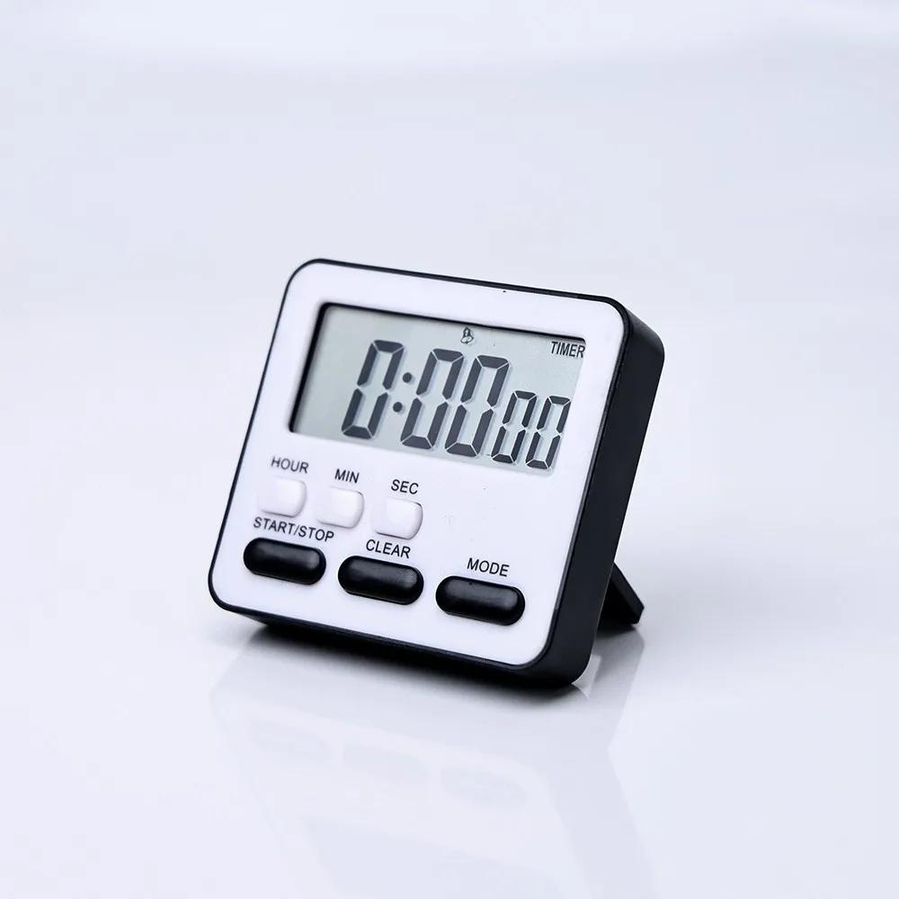 LCD Digital Display Cooking Alarm Clock Kitchen Timer Sleep Stopwatch Clock House Kitchen Accessory Countdown Timer Clock Amagi