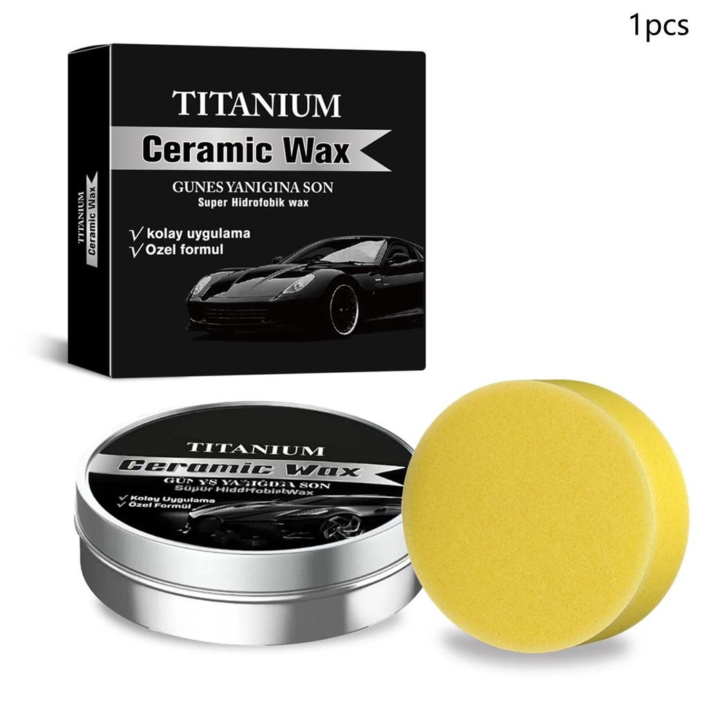 Car Scratch Repair Wax Titaniums Ceramic Wax Cream Professional Car Wax Coating Agents Quick Carwash Car Wax Car Care Products