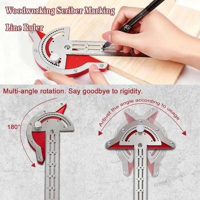 Pomiary wymiarów i odległości – Metalowe linijki i ekierki