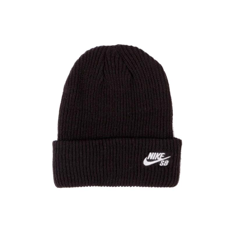

Nike Acrylic Beanies Unisex Black Casual 628684-011 F чёрный