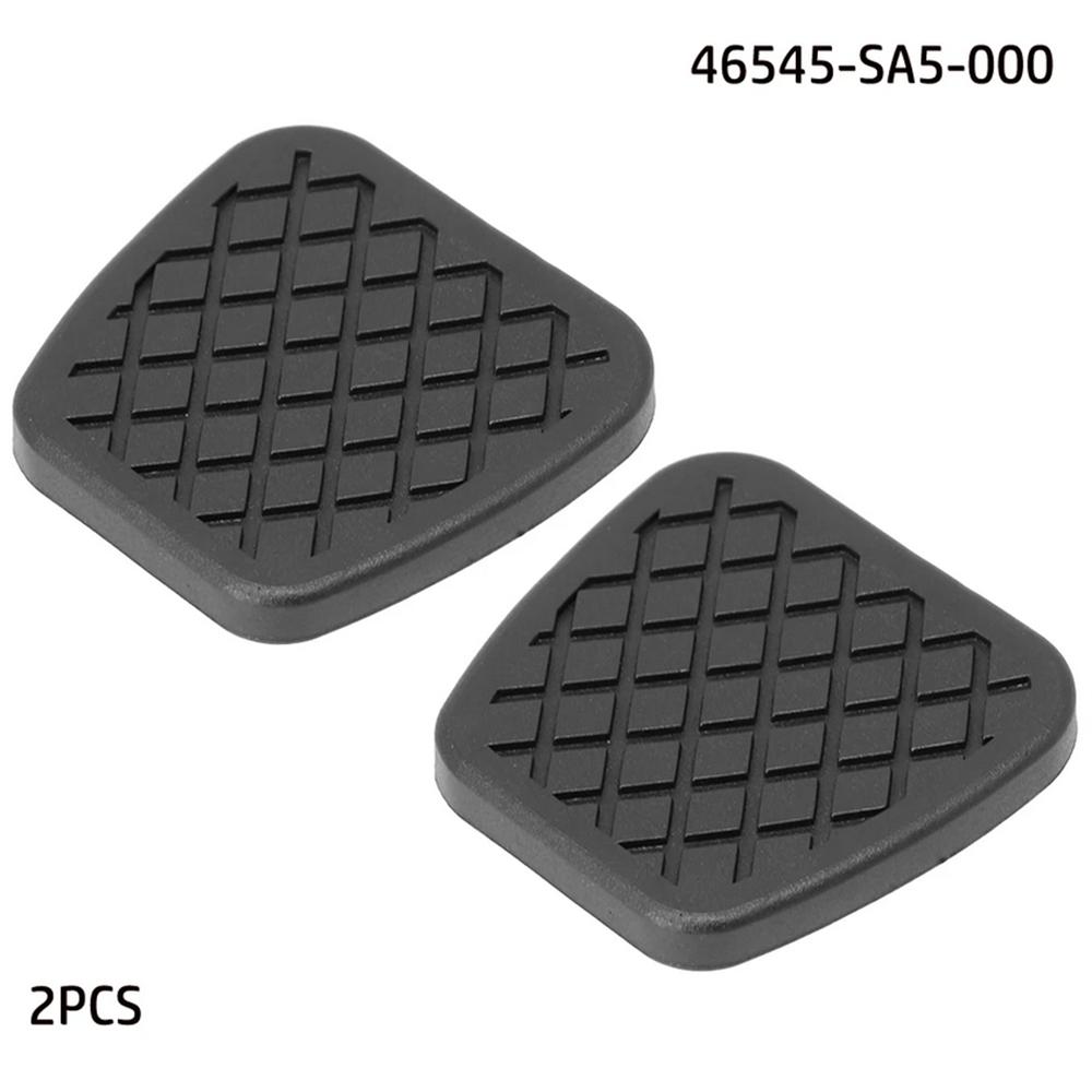 2× Brake Clutch Pedal Pad Covers For Honda Accord Civic CR-V CRX Prelude Element