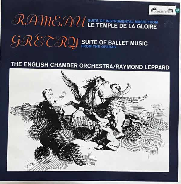 LP Record JEAN-PHILIPPE RAMEAU - RAYMOND LEPP - Rameau: Le Temple De La Gloire / Gr SOL297 L'Oiseau-Lyre 1967 UK Classical Used