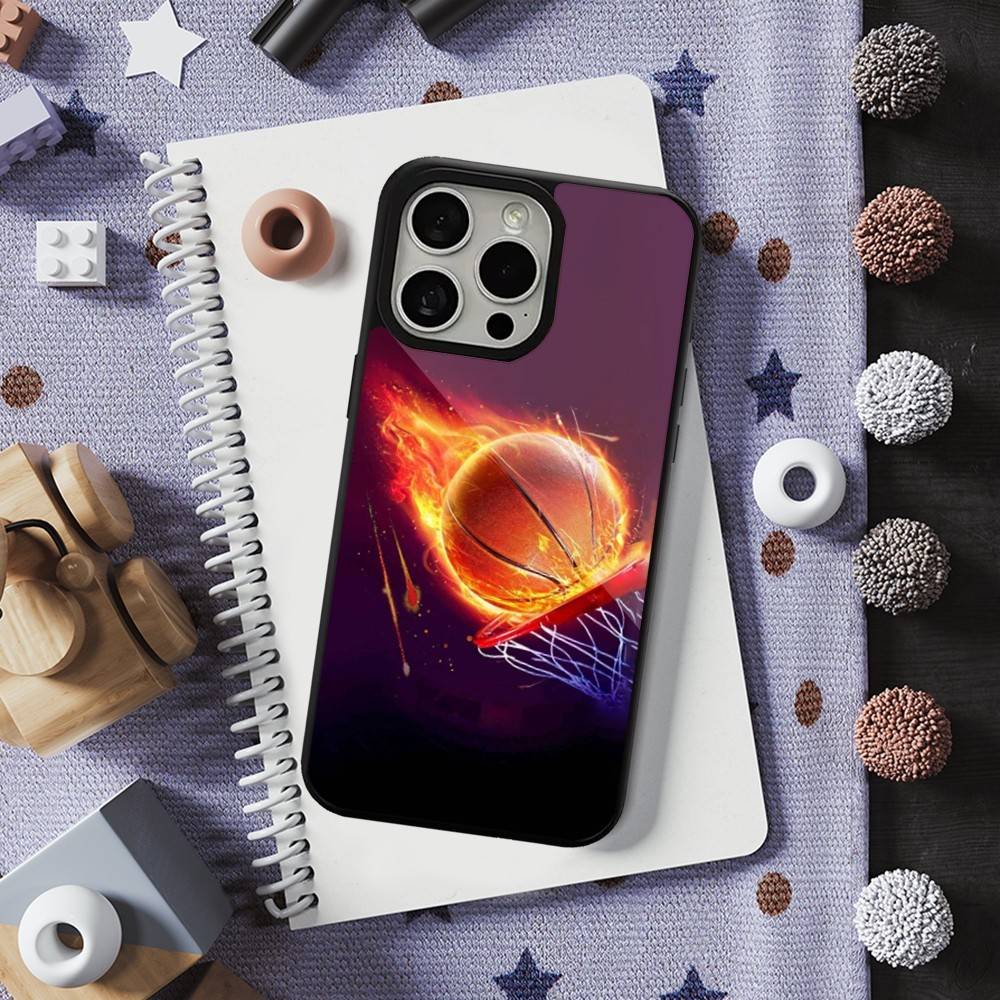 Sports Equipment Basketball Case For iPhone 13,15,17,14,Pro,Max,For Magsafe,Plus,12,11,16,Mini,Magnetic Wireless Charging