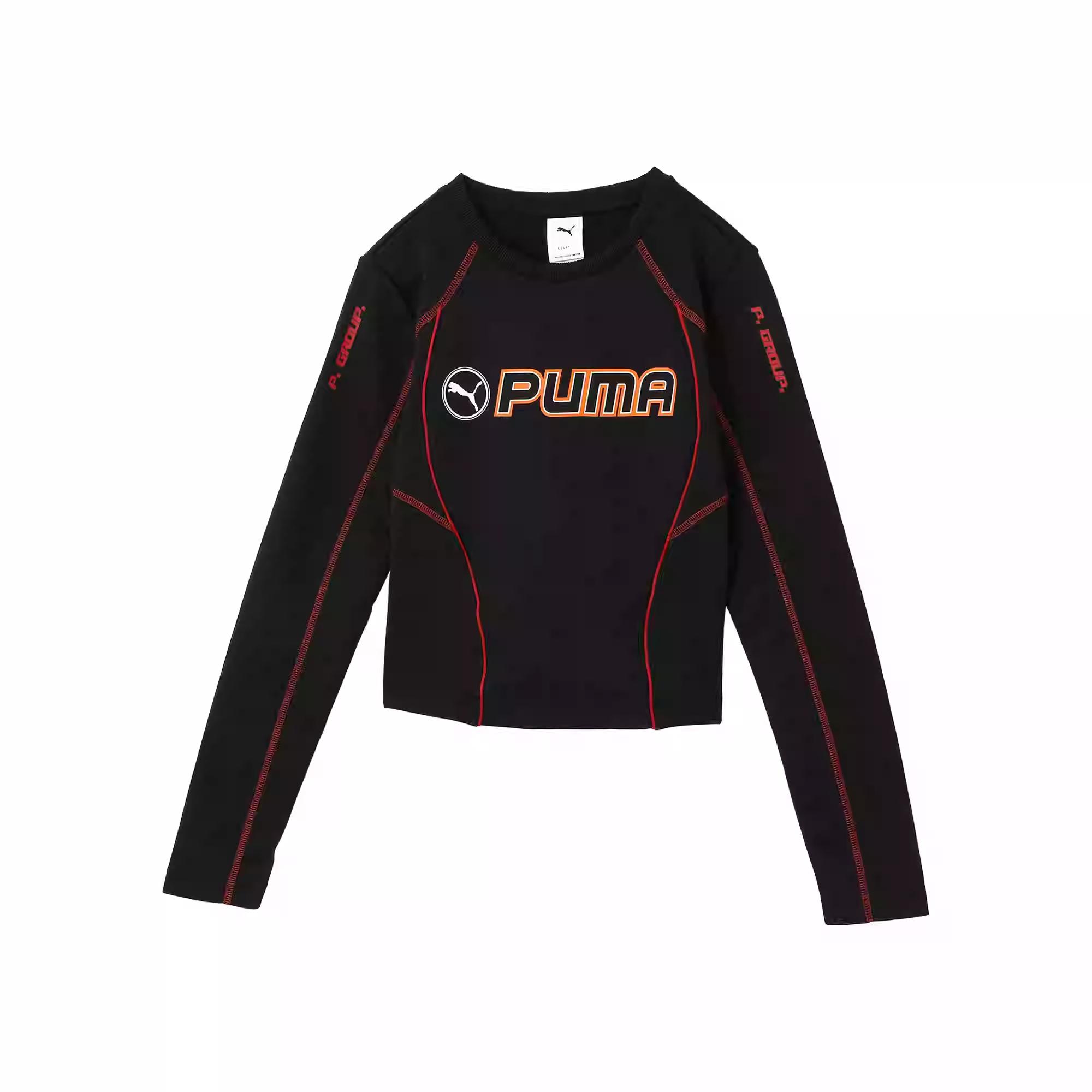 

Puma Футболка с длинным рукавом Beyond The Speed, женская, черная 631085-01 S