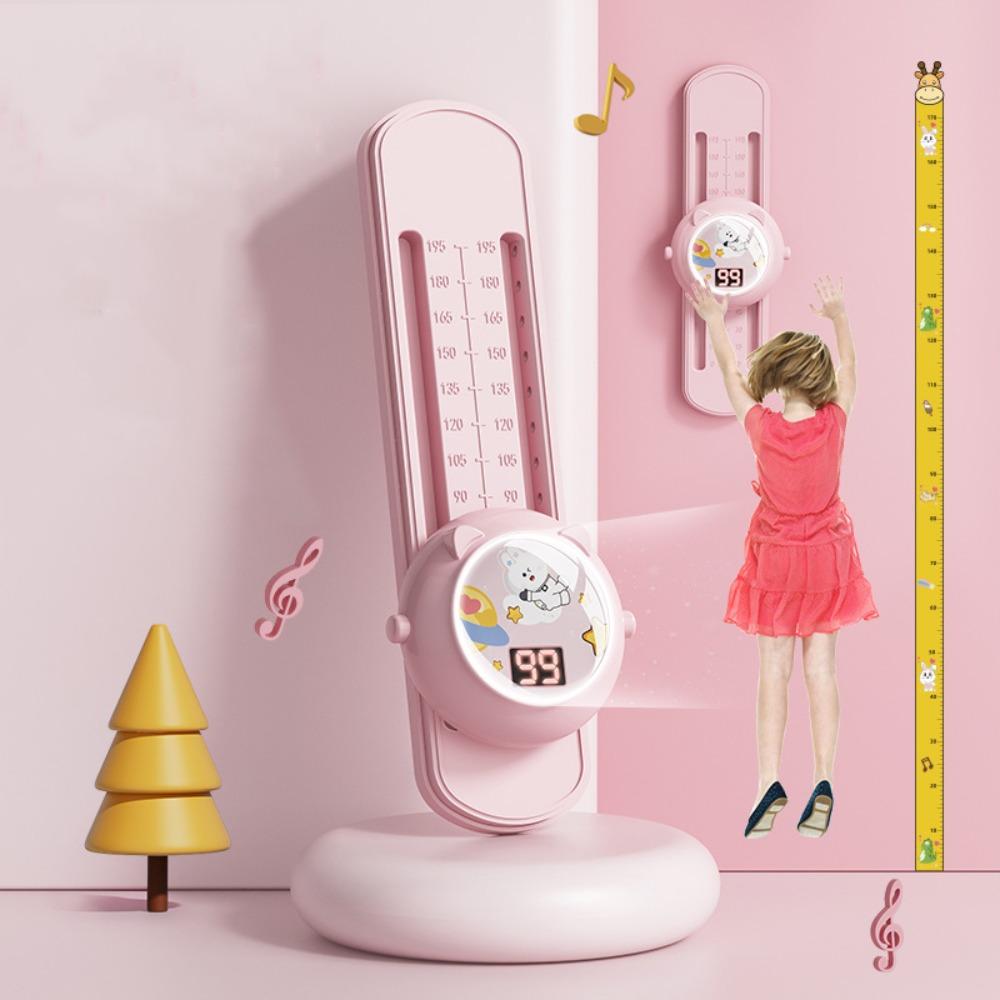 Luminous Interactive Children's Jump Trainer Built-in Voice Prompts Adjustable Height Touch Device LED Display