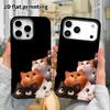 Phone Case: 2D Flat Samsung Galaxy A34 A35 M05 M06 S20 S22 S21 FE Plus 5G Protective Case, Cat Looking Up, Perfect Christmas and Halloween Holiday Gif