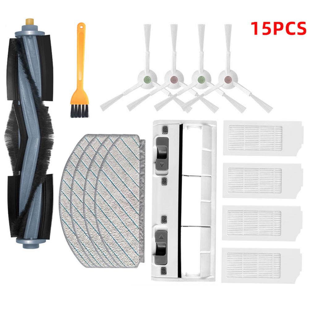 Compatible For ( ECOVACS  X1 PLUS / T10 /T10 PLUS ) Parts Main Side Brush Hepa Filter Mop Rag Wipe Dust Bag Accessories
