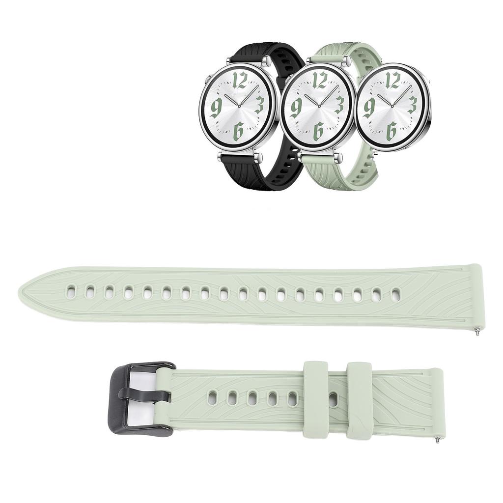 Watch Band for   Silicone Soft Breathable Quick Release Carved Smartwatch Replacement Band Strap for Men Women