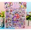 New Children's 3D Cartoon Stickers Rumi Mira Demon Hunter Creative DIY Double Layer Children's Decorative Toys Gifts