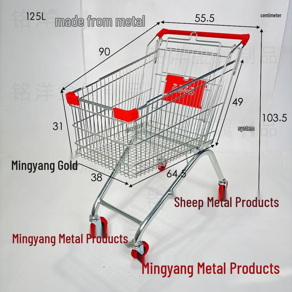 Multi-Purpose Shopping Cart for Home and Mall Use