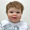 55CM Washable Lifelike Soft Hand-painted Simulation Baby Reborn Doll Children Accompany Play Doll