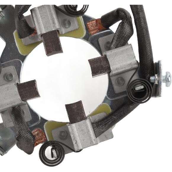 High performance motor carbon brush kit 45mm center hole for 8000 20000lb 4X4 ATV winch, starting brush kit with wiring harness, plug and heating