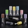 Thick Tube with Large Brush: Empty Lip Gloss, Eyeliner, & Mascara Tube