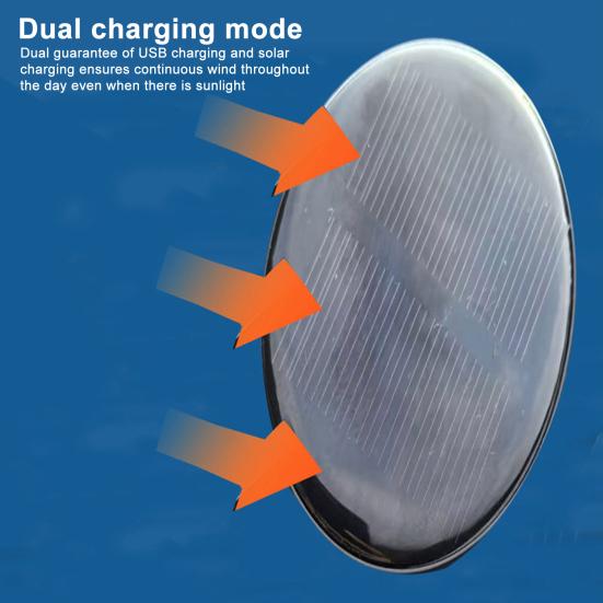 Sun with Sun Upgraded USB Charging Hat Hat Indoor Outdoor Portable