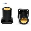 1PCS LMK/LMF10/12/16/20UUMaintenance-free Engineering Plastic Aluminum Plastic Square/round Flange Linear Bearings
