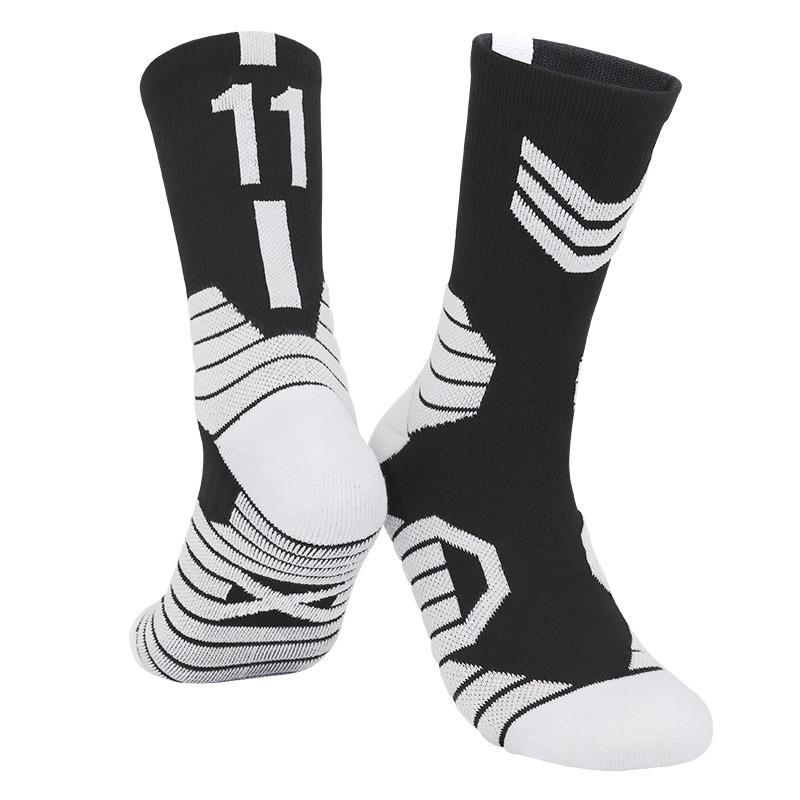 Professionelle Super Star Sport Basketballsocken Frotteesohle Socken Strumpf Elite Dicke Sport Lauf- Radsocken