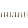10pcs Carpentry Router Bits Carbide Rotary Burr Set for DIY Woodworking Carving Engraving Drilling