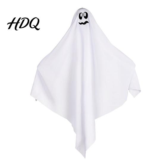 Wind-swaying Ghost Decoration Halloween Hanging Outdoor Decoration Cute Flying White for Stage