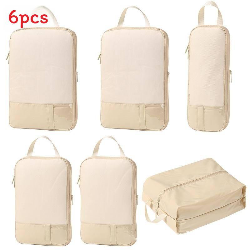 Travel Storage Organizer Set With Oxford Cloth For Packing And Moving