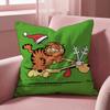 Garfield Cushion Cover MultiScene Pillow Cover for Home  Car  Reversible Soft  Durable for Daily Use