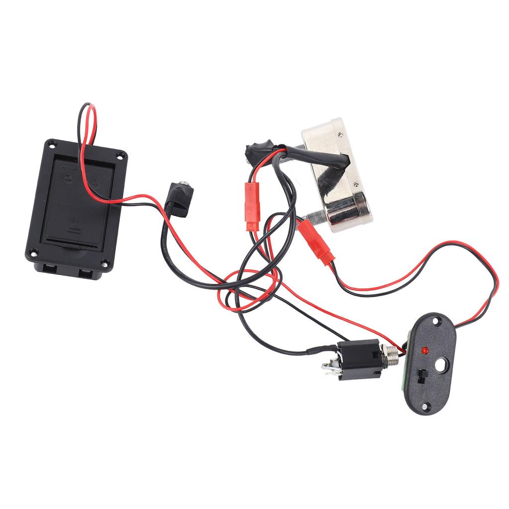 Cello Pickup Metal Plastic High Sensitivity Low Noise Professional Cello EQ Pickup Replacement