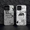 Etui na telefon Arctic Monkeys dla iPhone 16 15 14 13 12 11 Pro Max X XR XSMAX 8 7 Plus Cukierkowe Matowe Wstrząsoodporne Tylne Etui