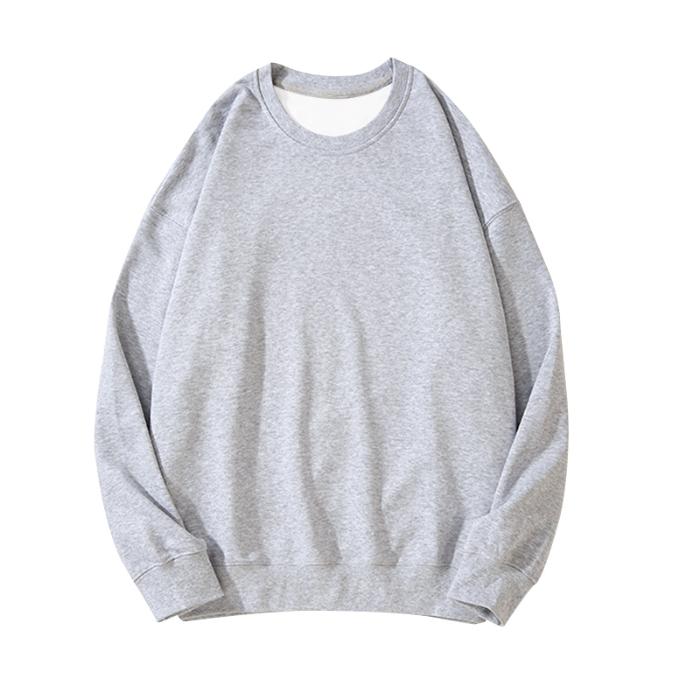 Unisex Autumn 330g Cotton Men’s Solid Hoodie Fashion Large Size Thin Men Women Pullovers Breathable O-Neck Sweatshirt Casual Oversized Male Clothes