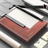 Manual Mini 4-Cut Paper Cutter: Guillotine Knife & Photo Trimmer for Cutting 5 Sheets.
