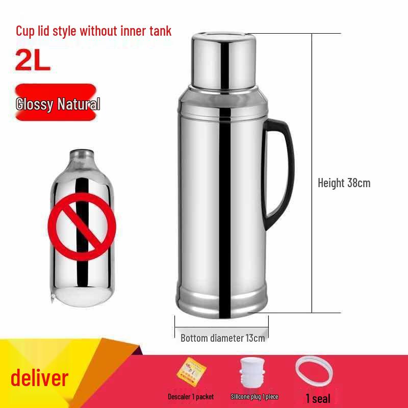 Large Capacity Stainless Steel Hot Water Bottle Thermos Flask