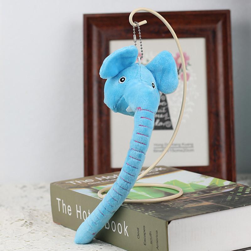 Adorable Forest Animal Long-nosed Elephant Plush Toy Small Stuffed Doll
