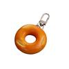 Adorable Mini Bread Keychain Cute Realistic Food Toy Charm Bread Key Holder For Keys Bags Backpacks And DIY Crafts