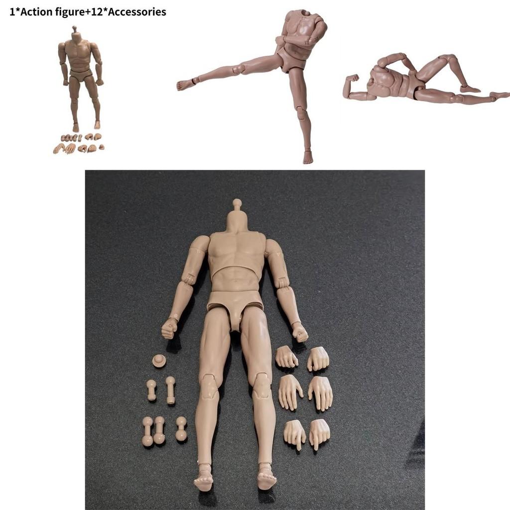 Threeq 1/6 Scale Action Figure Body Model With Posable Features And Accessories For Collectors