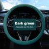 Car Silicone Steering Wheel Cover Soft Wear-resistant Non-slip Steering Wheel Auto Protective Shell Covers Accessories
