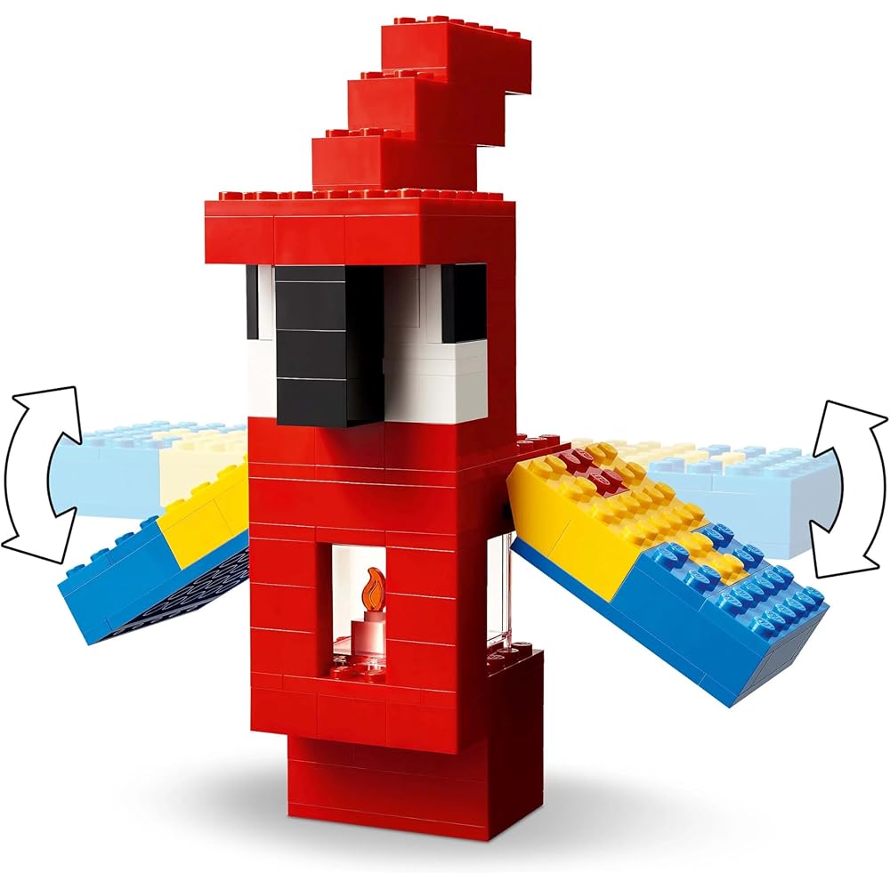 LEGO Minecraft Parrot House Building Set 21282 for Kids Ages 8-10, Creative Toy for Boys and Girls