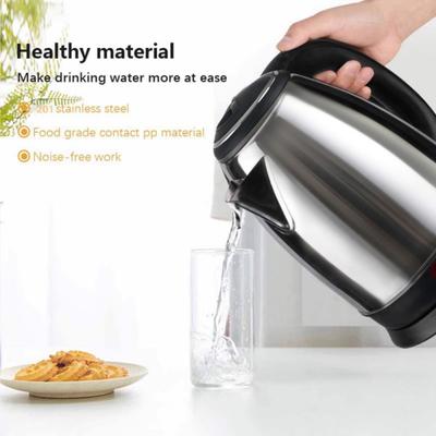 2L Elektrischer Kaffeekessel mit Abschaltautomatik Ergonomisches Griffdesign Leicht zu reinigen Reise-Portabler Elektrischer Teekessel Heißwasserkocher