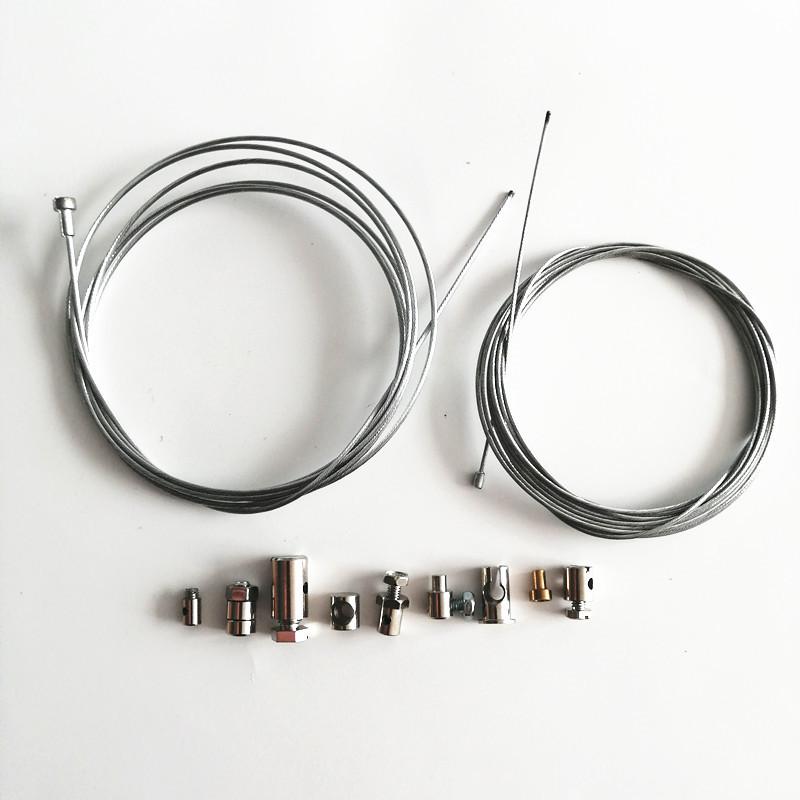 1 Set Universal Motorcycle Emergency Throttle Cable Brake Clutch Cable Repair Kit For Yamaha Suzuki Kawasaki Honda
