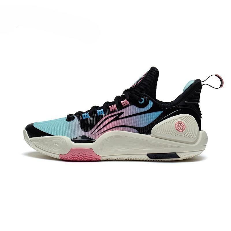 Li-Ning Speed 9 Black Blue Pink Men s ABPT001-1 EU 42⅓