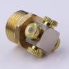 4-holes 0.1-1.0mm Fine Atomizer Sprayer Misting Nozzle 1/2" 20mm Brass Joint Garden Irrigation Humidification Cooling Watering