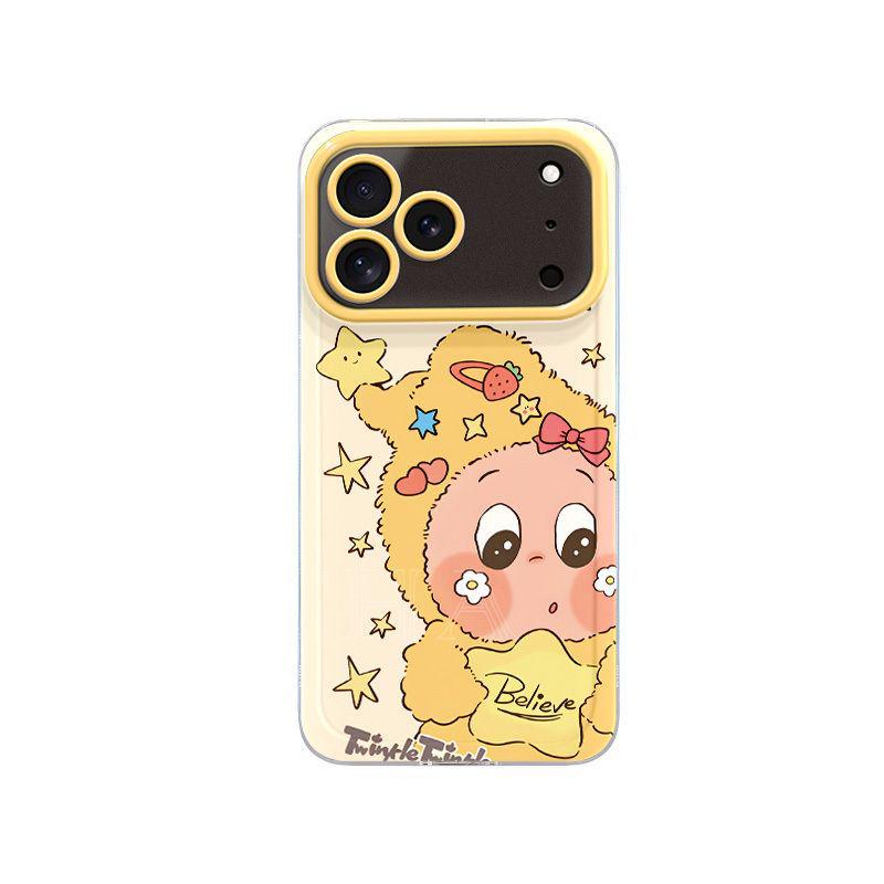 Elegant and Cute Hairpin Star iPhone 17 Pro and 16 Plus Case