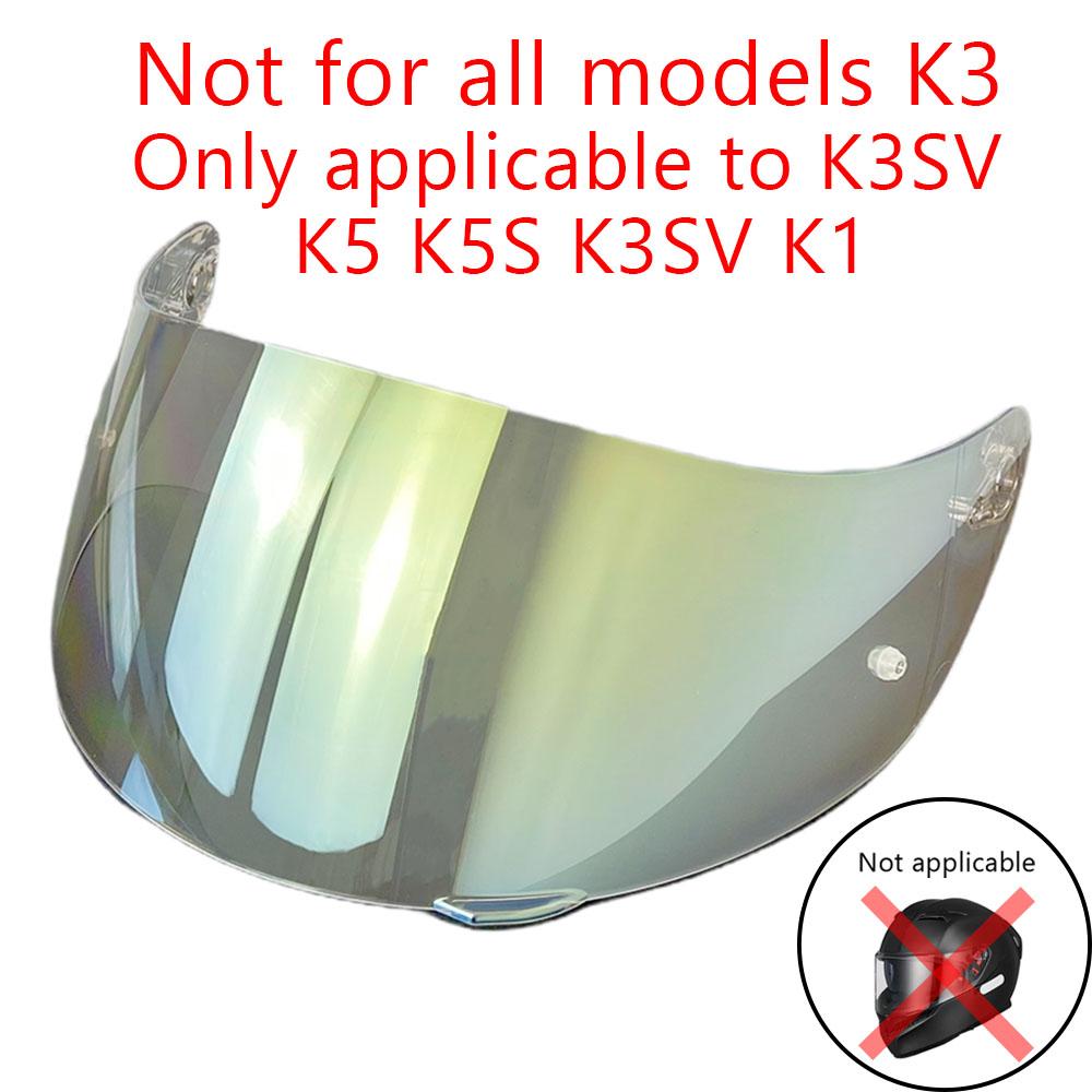 Motorcycle Helmet Shield for AGV K5 K5S K3SV K1 Helmet Visor Sunscreen K3-SV Capacete Visors K1 Casco Moto Lens Windshield