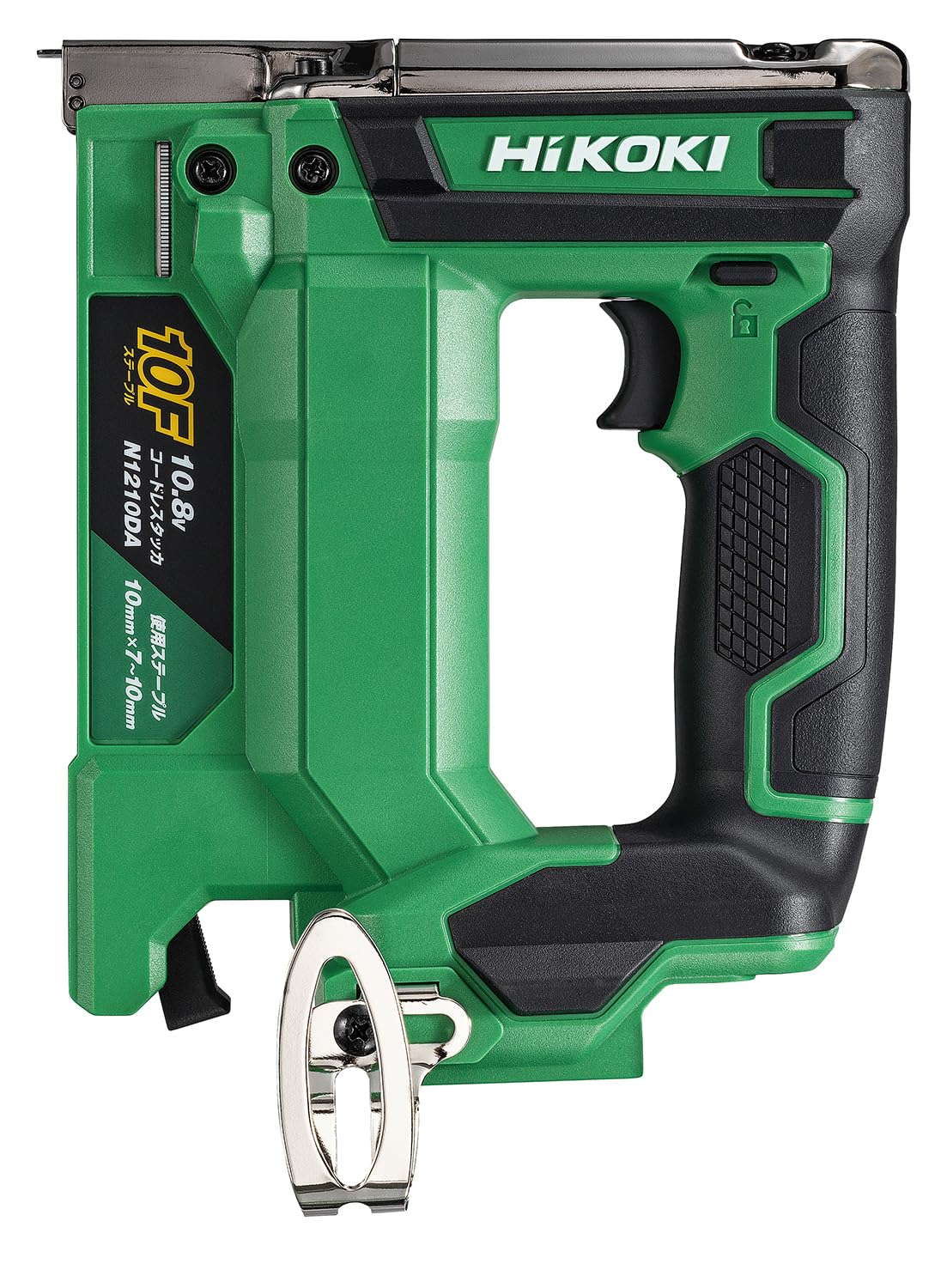 

HiKOKI Rechargeable Tacker N1210DA Staple Width 10mm and Case Sold 10.8V (NN) - (Battery, Charger, Separately) зелёный