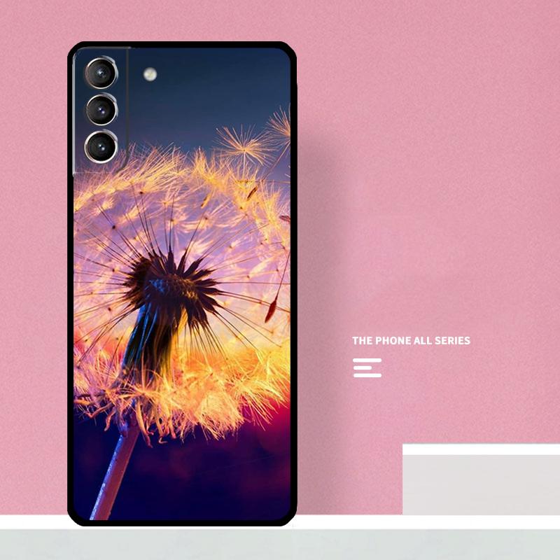 Dandelion Flowers Phone Case For Samsung Galaxy S25 S26 Ultra S20 S21 S22 S23 S24 Plus S10 S25 FE Cover Coque