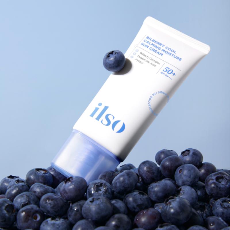 [ILSO] Bilberry Cool Calming Moisture Sunscreen 50ml