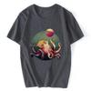 Deep Sea Octopus Funny Vintage T-Shirt Casual  Tshirt Oversized Unisex Tops Men's Clothing Fitness T Shirt