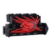 15 Slots Blade Fuse Relay Box Kit Waterproof 4 Pin Relay Block Fuse Set for Bus Boat 12V 40A