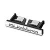 Quattro 3D Logo Car Front Grille Badge Stickers Metal Quattro Emblem For Audi A4 B8 B6 B9 B7 A3 8P 8V 8L A5 Q7 S7 A6 C7 C6 C5 Q5