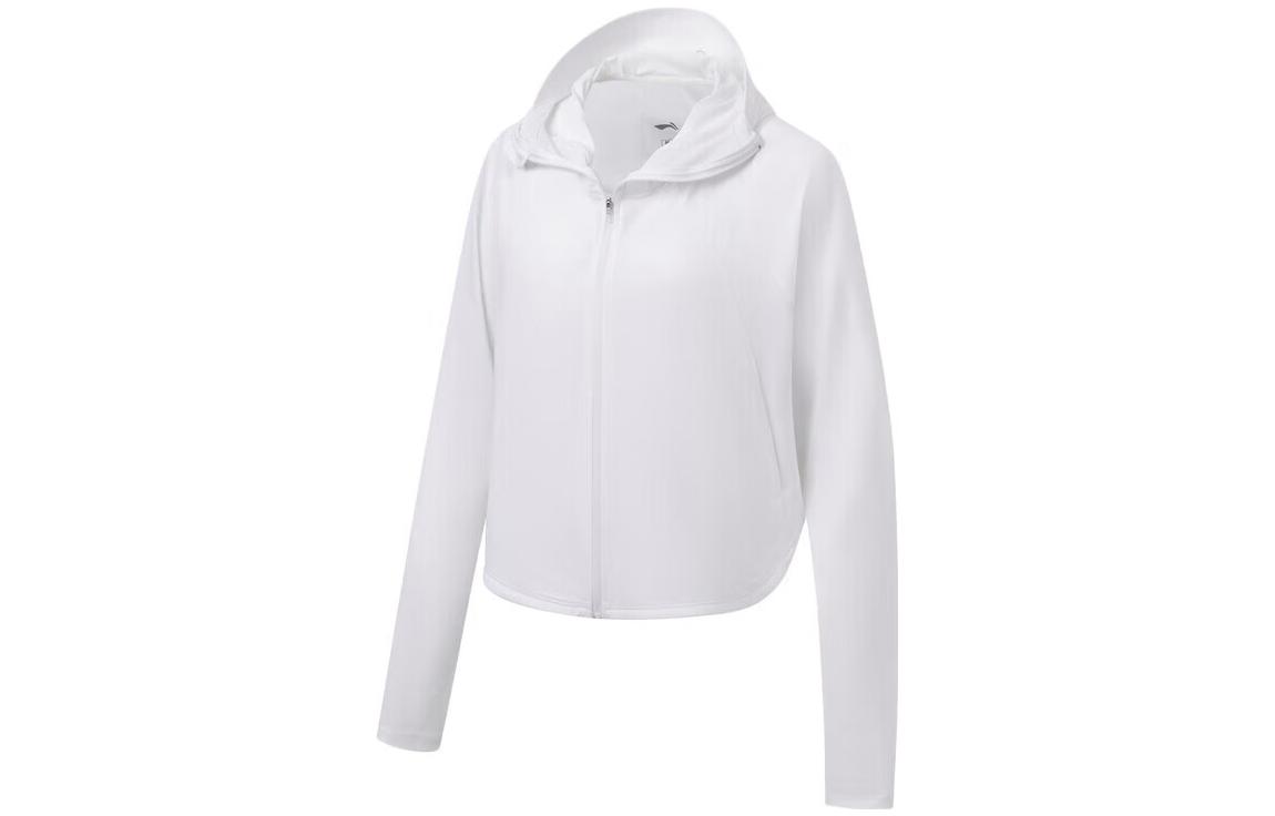 Li Ning Fitness Series Sun Protection Clothing Women s Standard White AWDT298-1 S